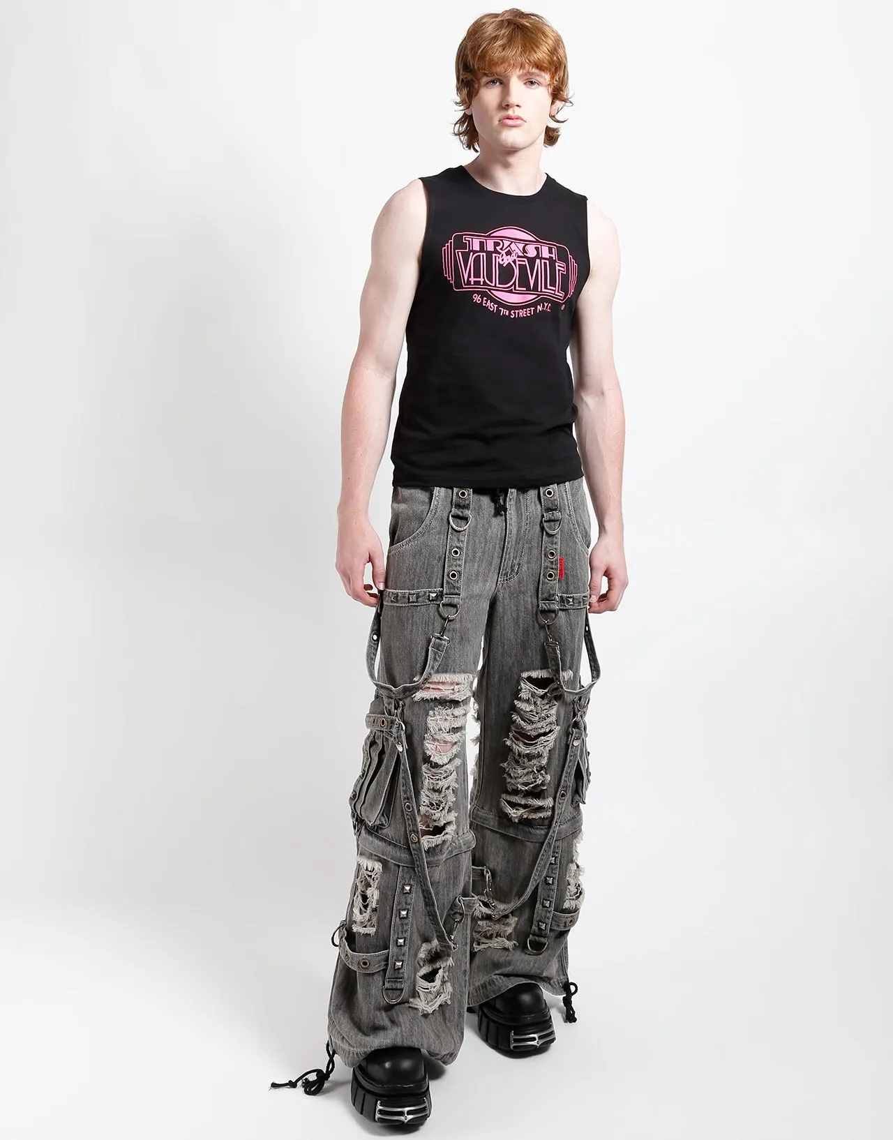 TRASH & VAUDEVILLE ADULT SLEEVELESS T-SHIRT OdorResistant