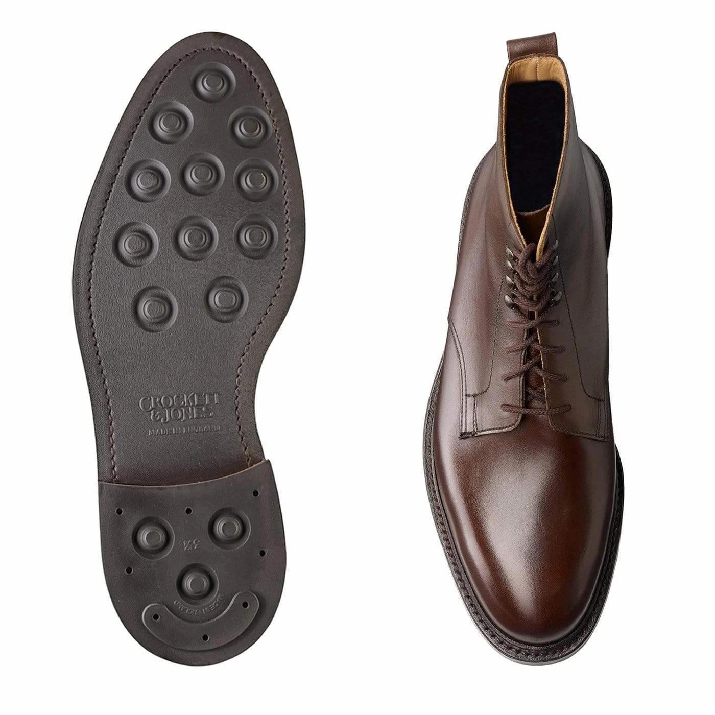 Eskdale 2 Dark Brown Wax Calf Ventilated Design Comfort Slope