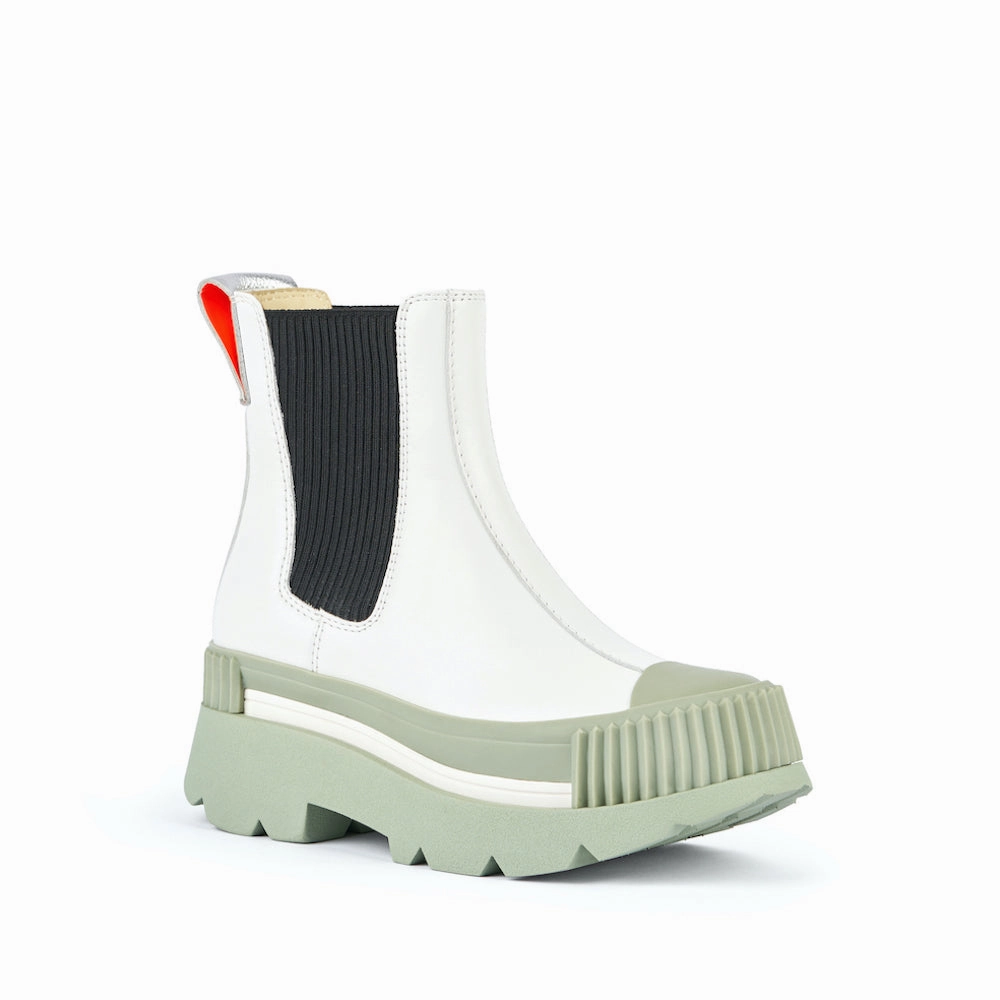 ESKER CHELSEA WHITE Waterproof Traction Sky Blue