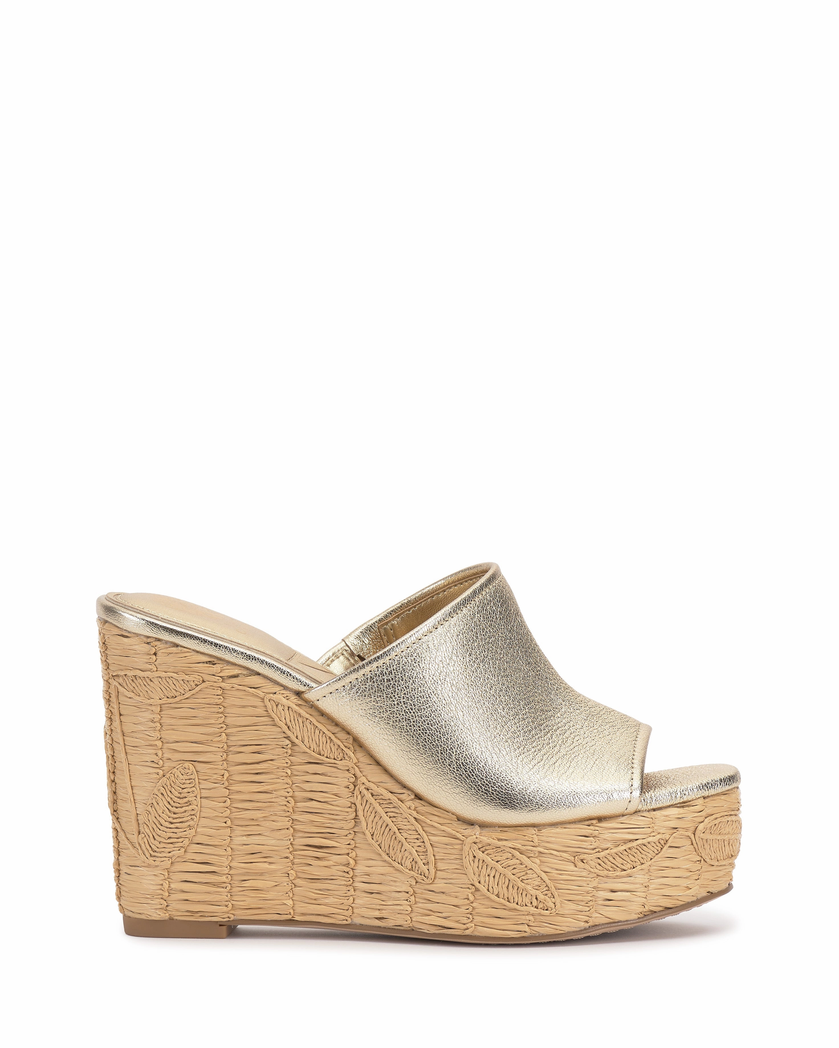 Etta Wedge Sandal Premium boots Polished Finish