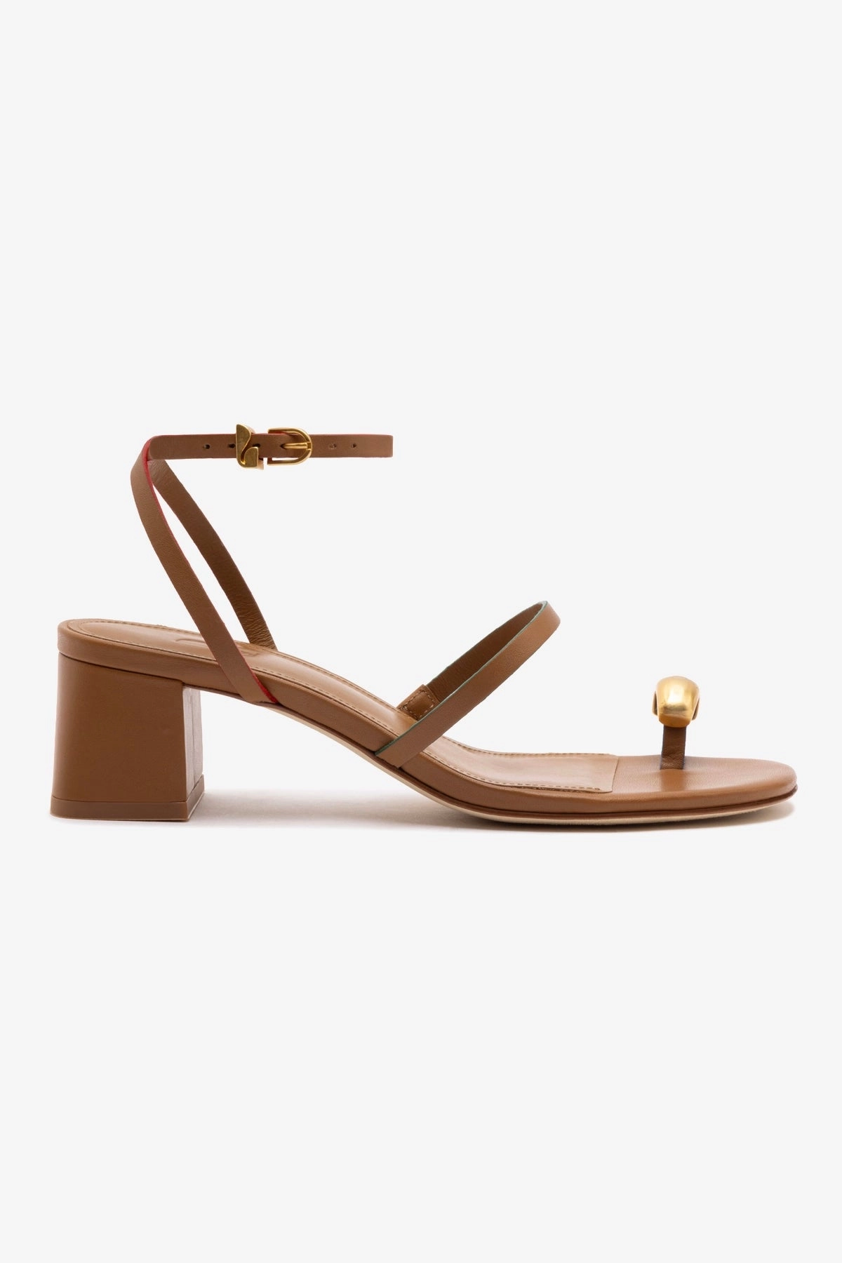 Ventilation Ports Biarritz Block In Caramel Leather