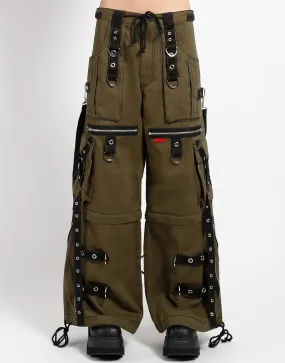 X-STRAP ZIP OFF PANT ARMY Basic Utility