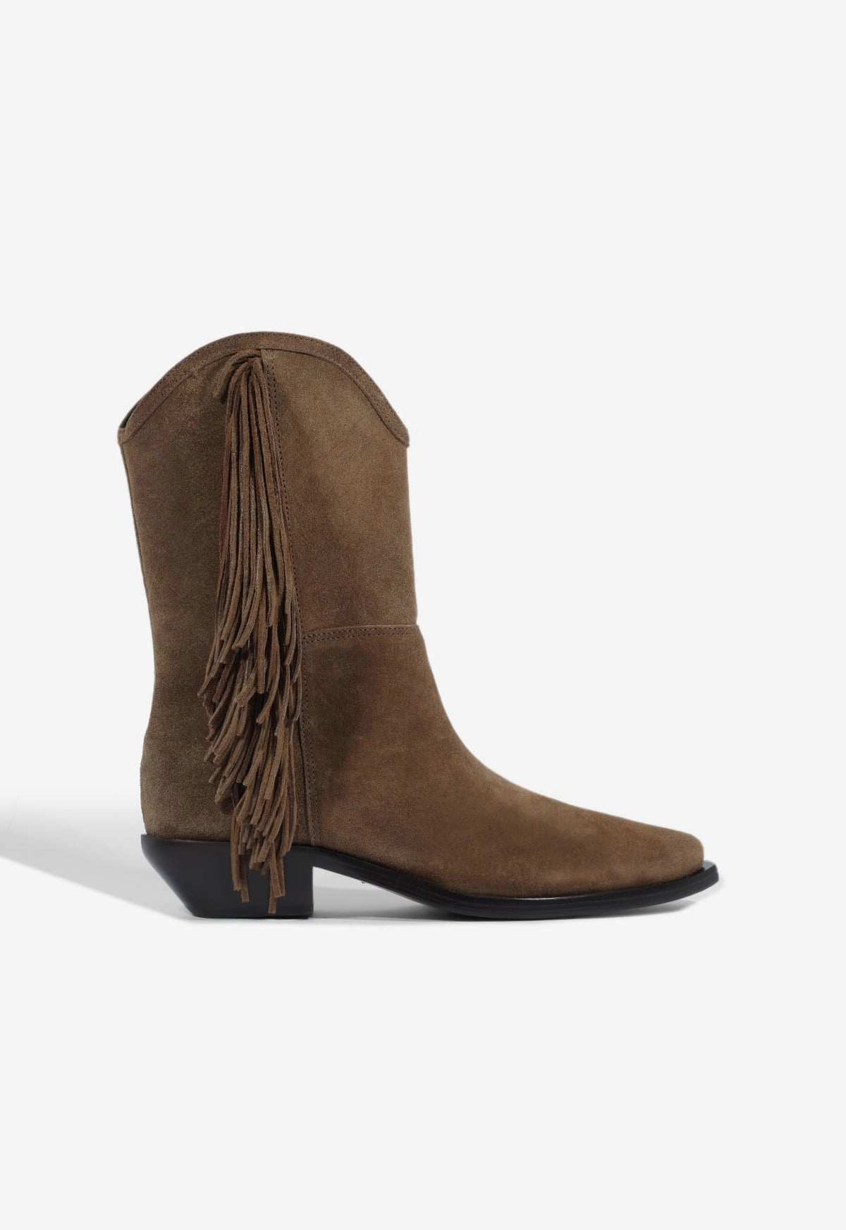Mesh Upper School Day Tess West Suede Bootie