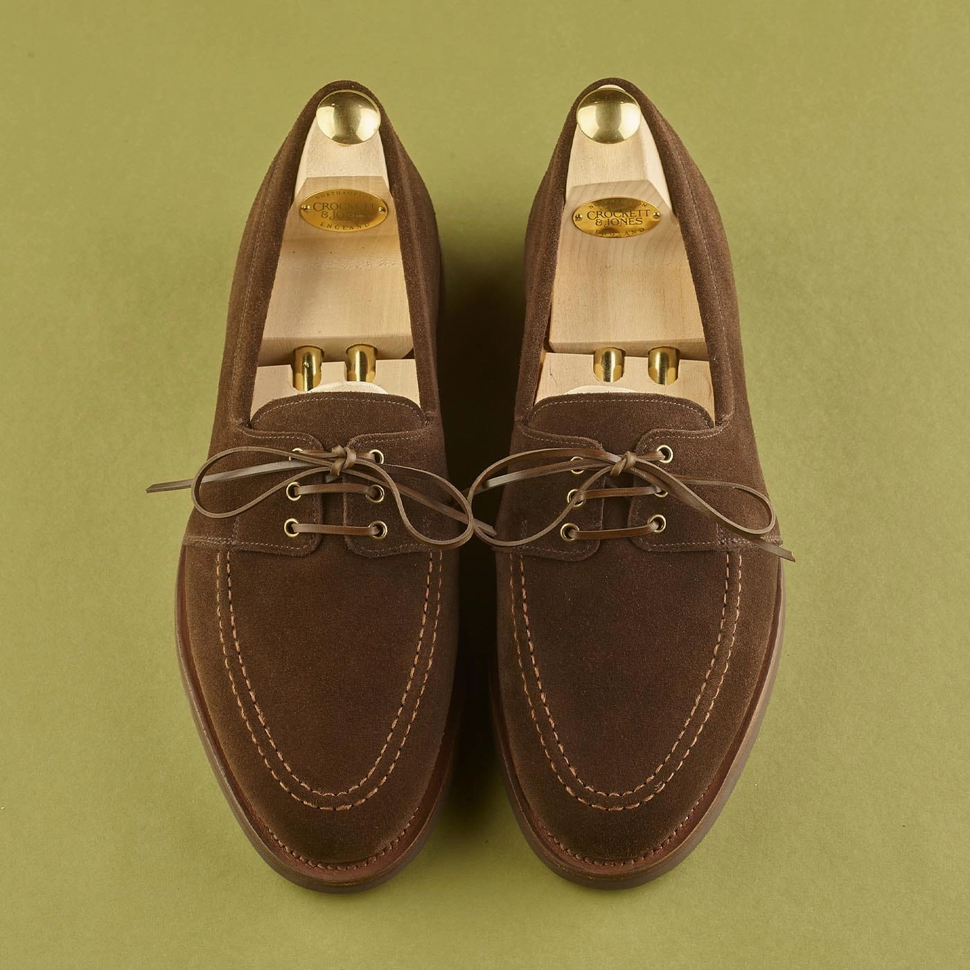 old town Falmouth Dark Brown Suede