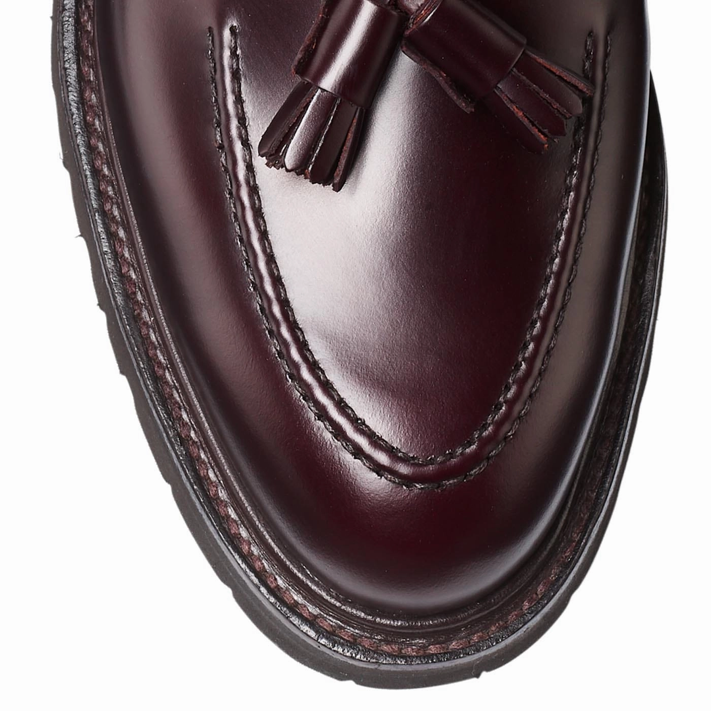 Elegant Casual Shoes Morning Breeze Cavendish Burgundy Cavalry Calf