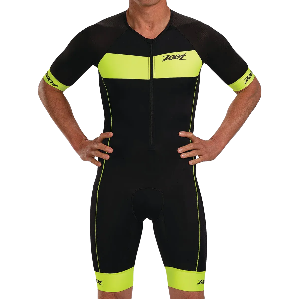 Relaxing Getaway Stretch Resistant Panels Men's Core  Tri Aero Racesuit