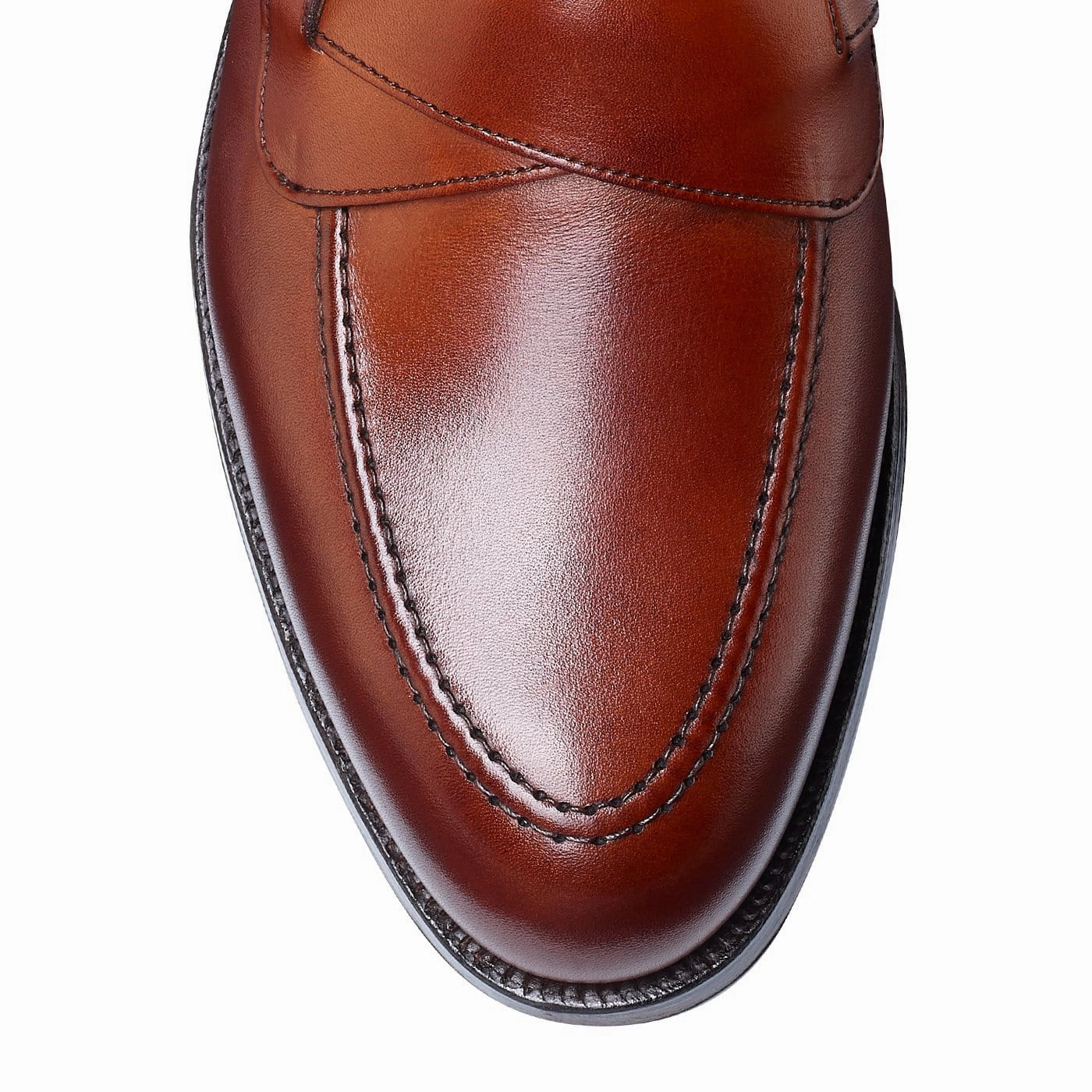 Heel Safe Free Pace Selby Chestnut Burnished Calf
