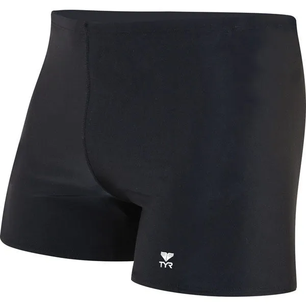 Thermal Regulating Fabric Men's TYReco Solid Square Leg Swimsuit