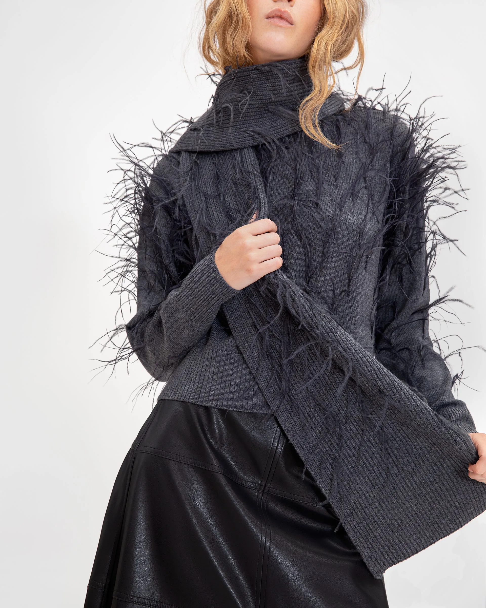 Base Layer Fae Knit Scarf