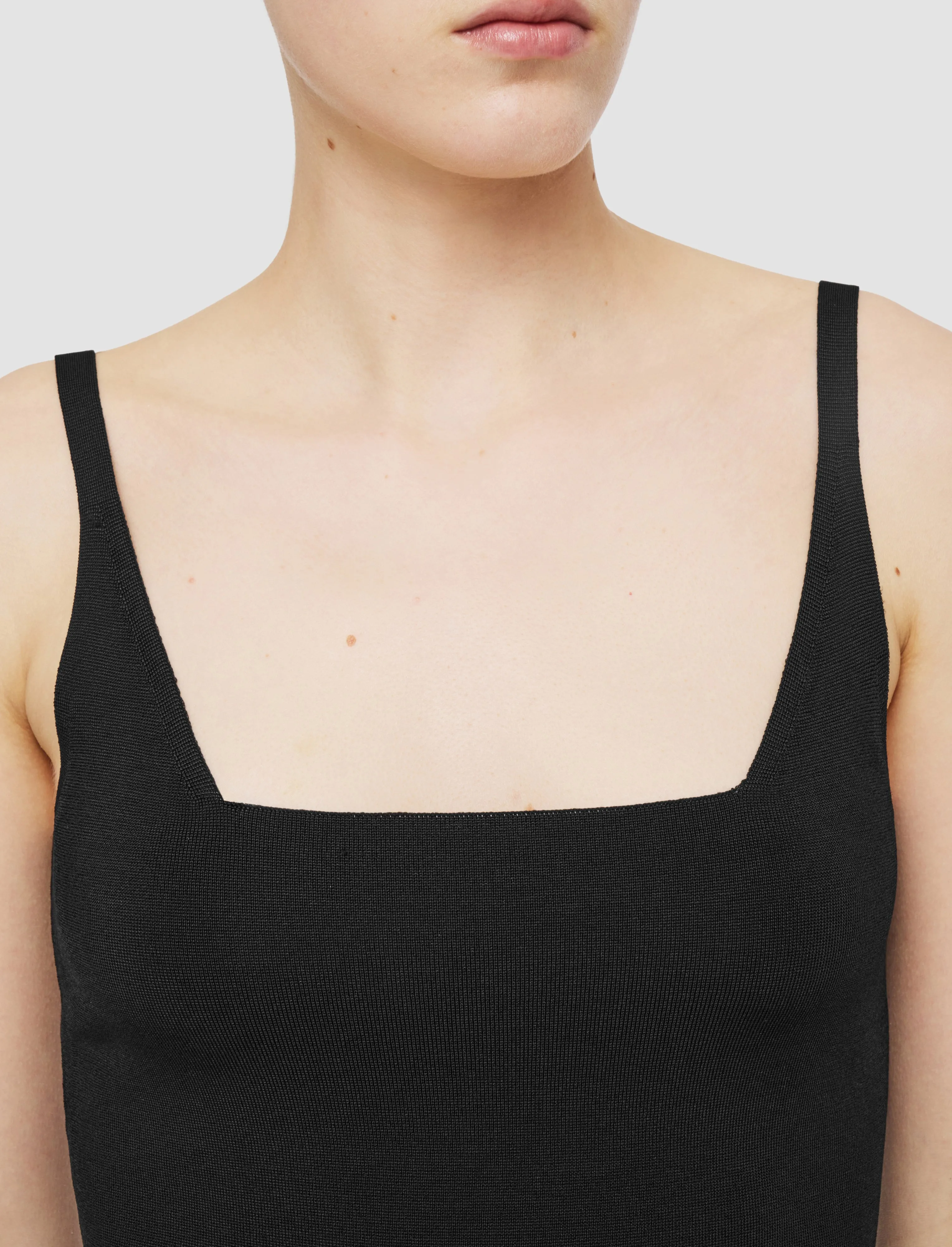 Sweater Pilling Prevention Tips Bonded Hem Technology Milano Knit Stretch Vest Top