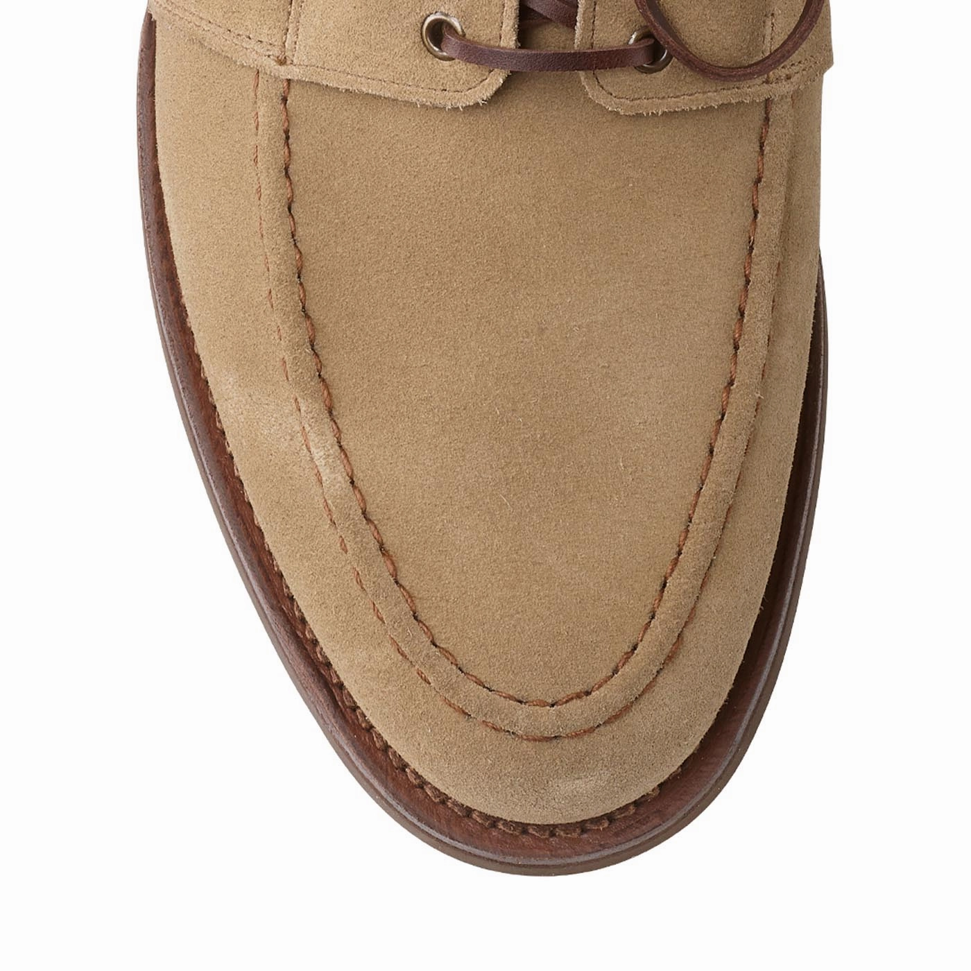 Falmouth Khaki Suede slow walk