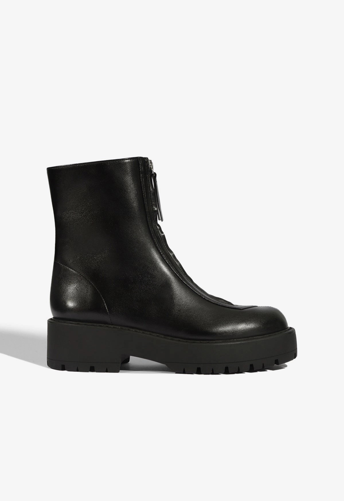 Farrah Leather Bootie Adjustable Indoor