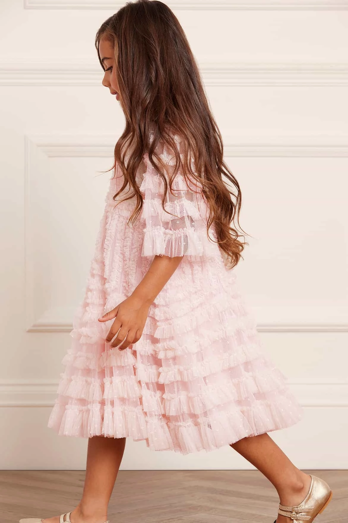 Reinforced Hem La Vie En Rose Kids Dress