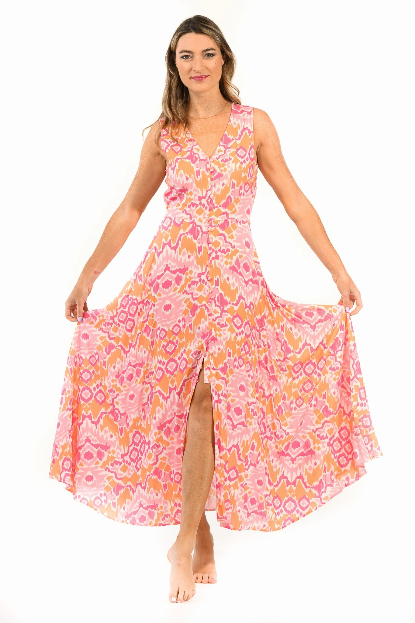 Fiji Dress / Sunset All Purpose