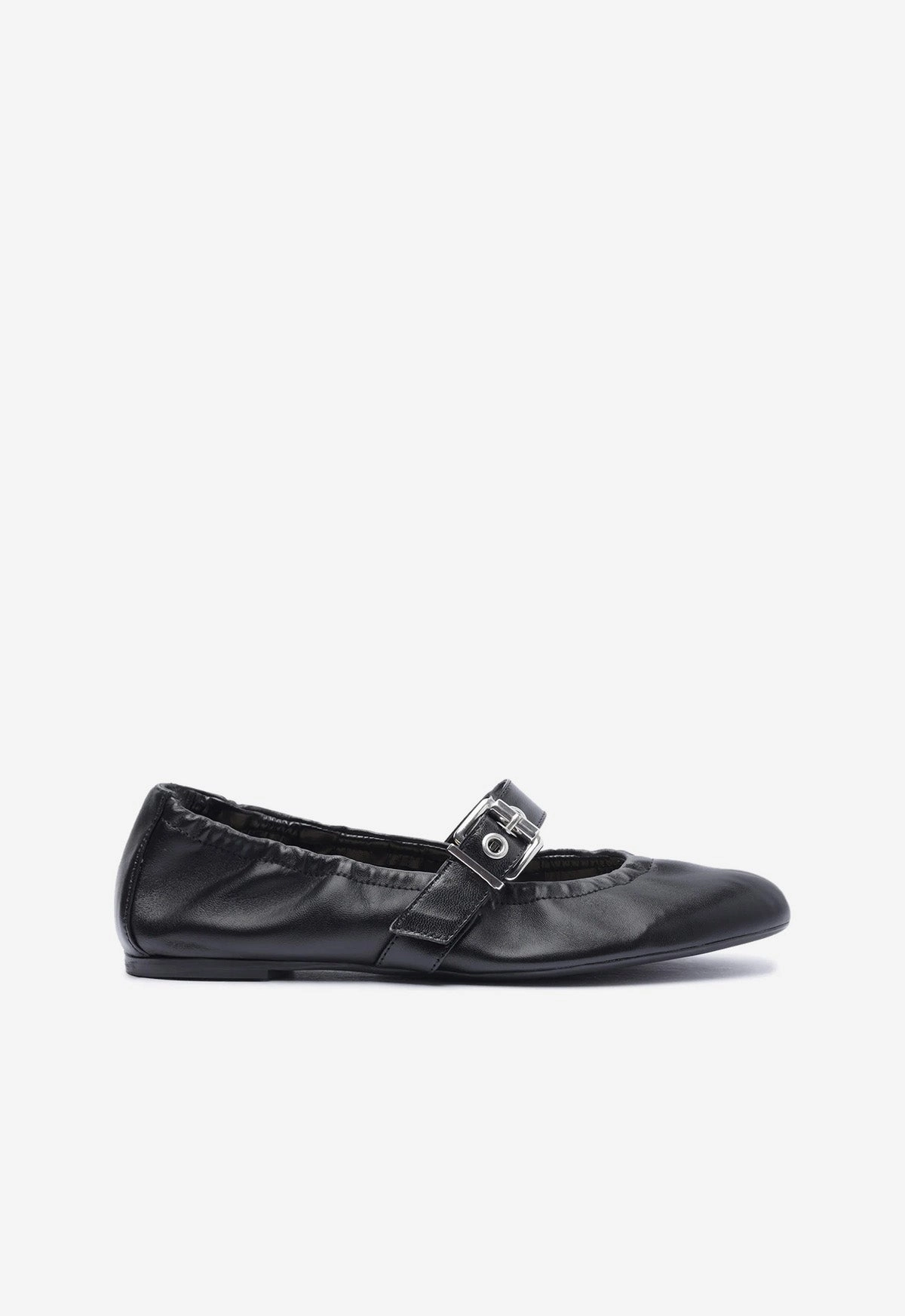 Calita Nappa Leather Flat Soul Step Pearl Shine