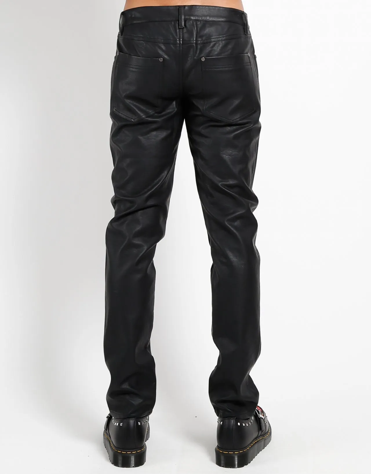 Daily Comfort Fit Faux Leather Pant