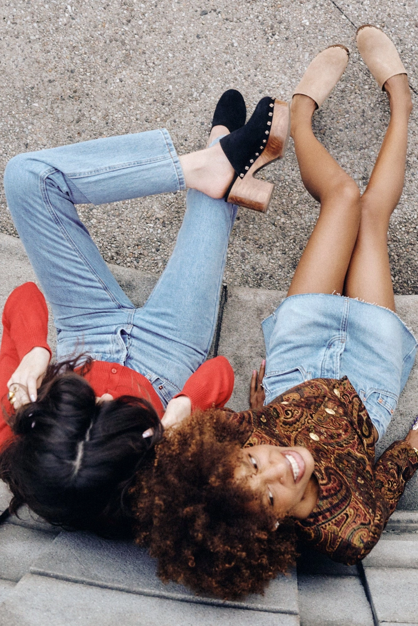 Miso Wooden Platform Clog In Black Suede Island Vibe