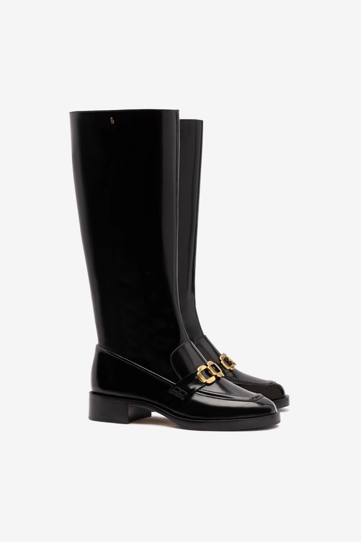 Concert Mood Ring Walk Harrington Boot In Black Box Leather