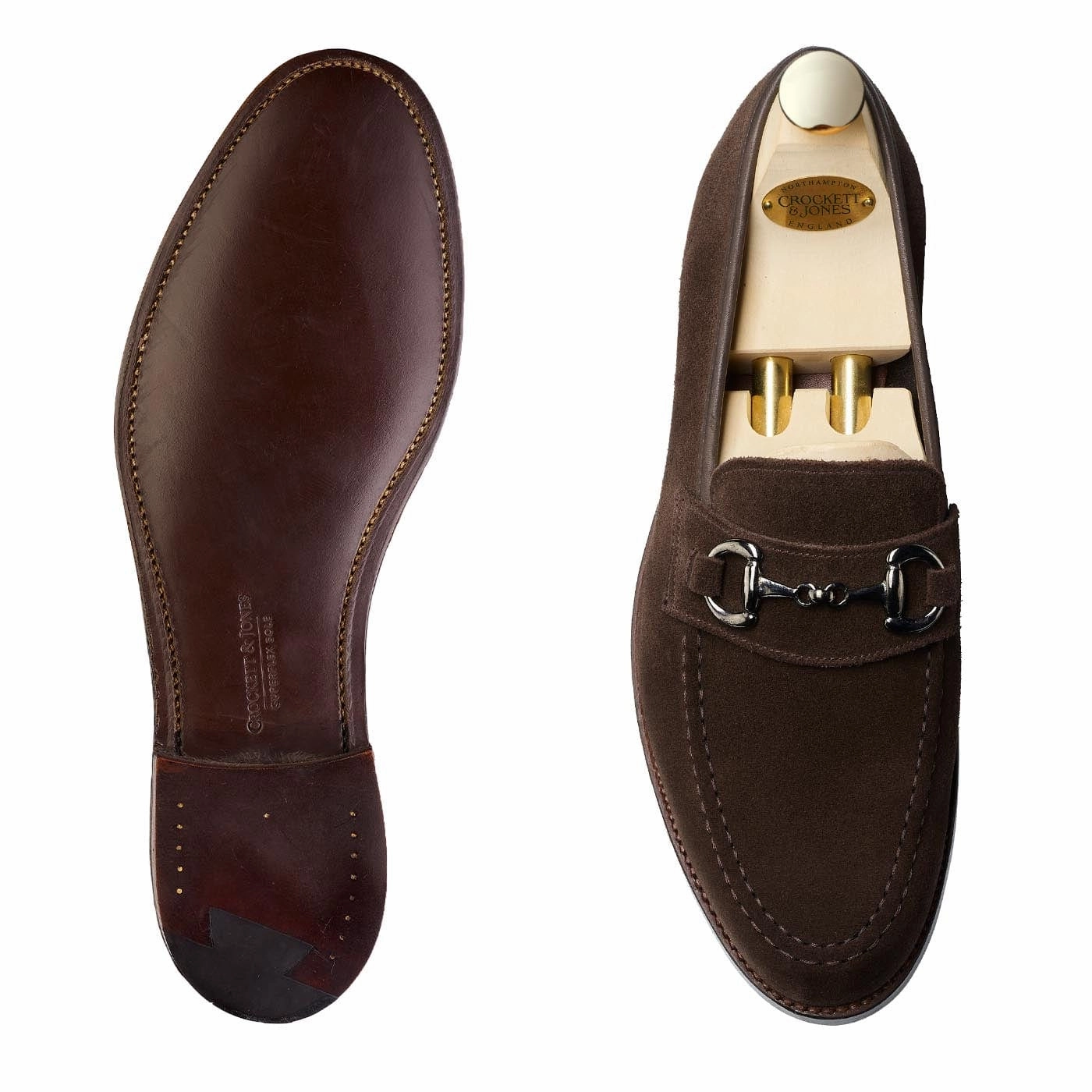 Adjustable Lace Closure Anti Odor Treatment Finchley 2 Dark Oak Suede