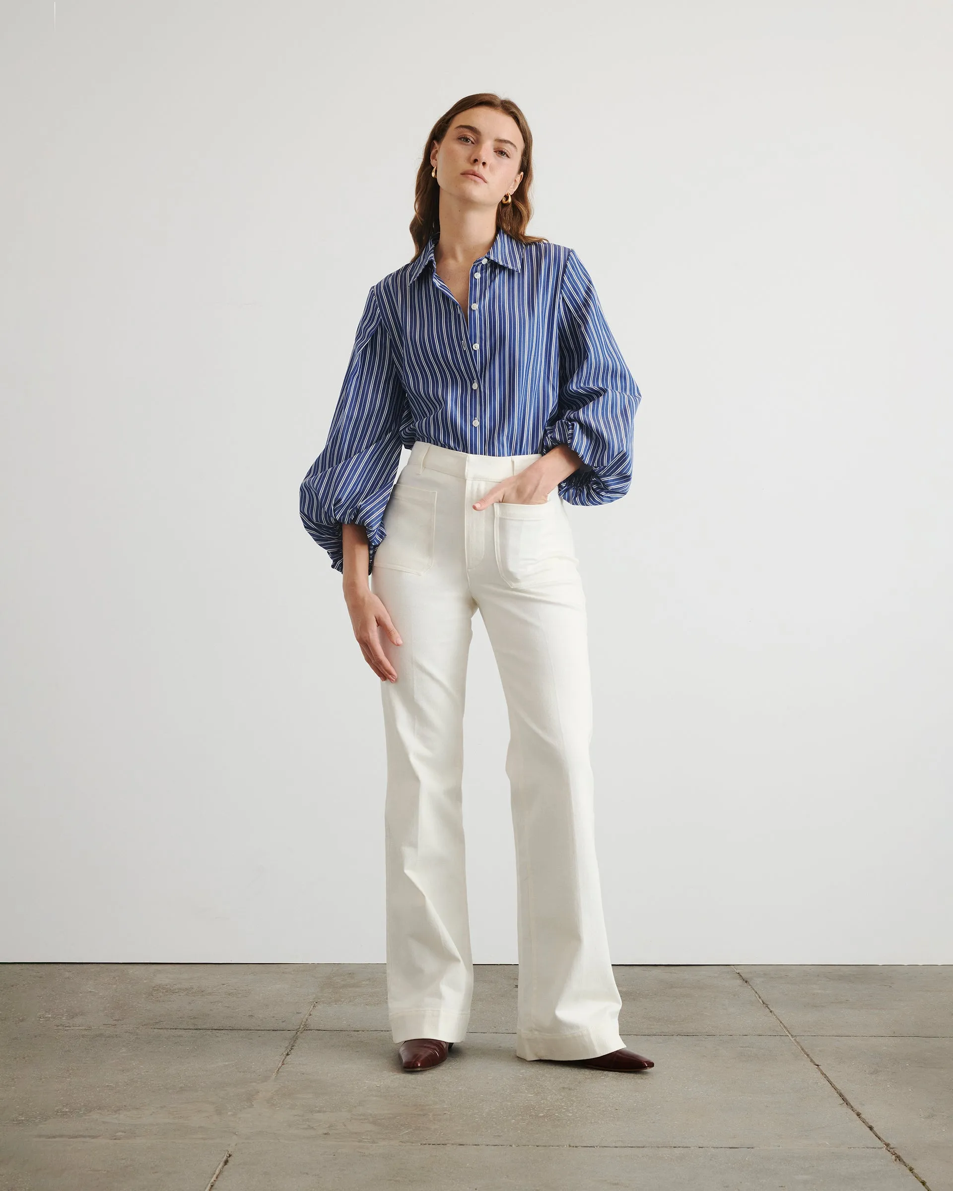 Nicole Pant Clean Detail