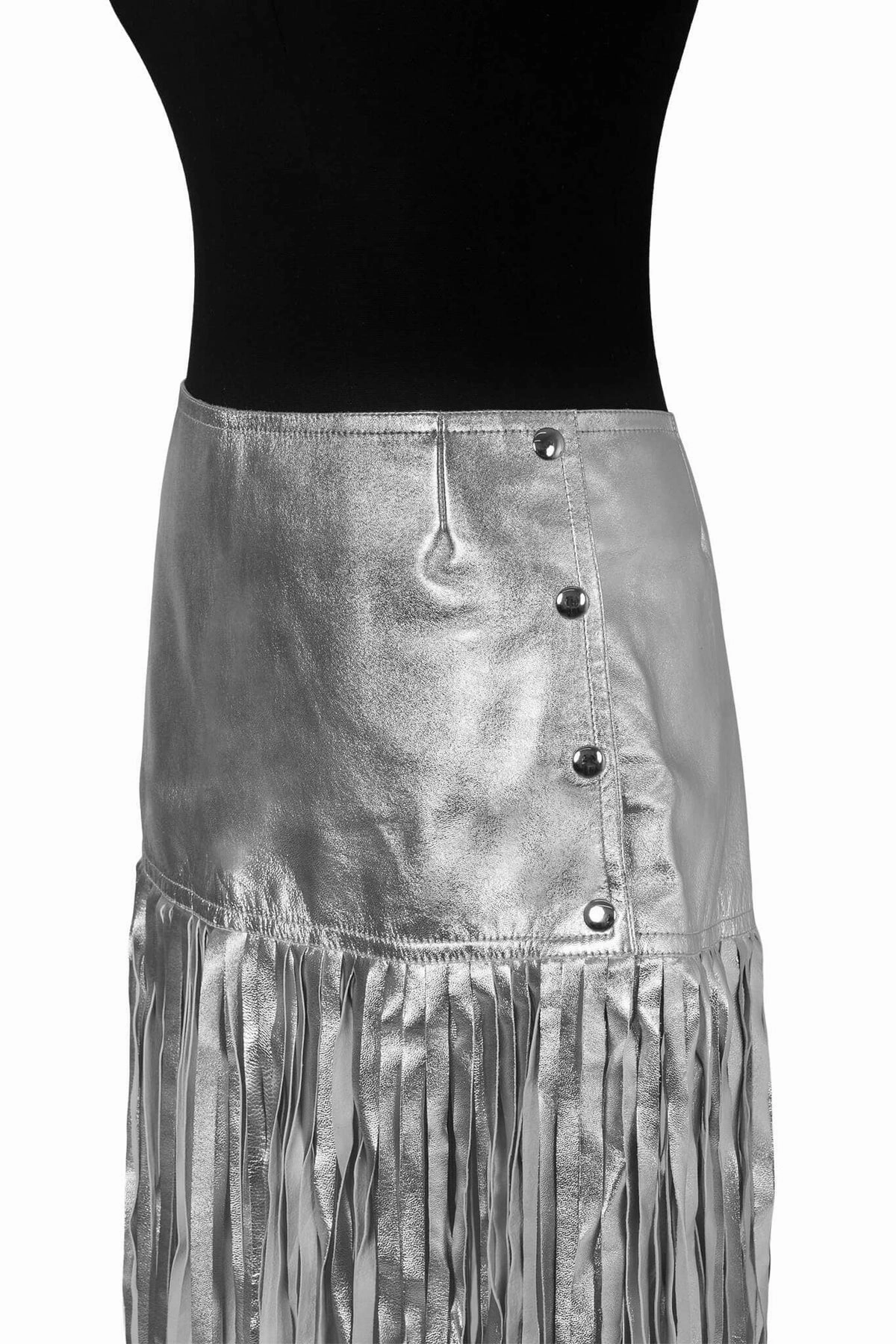 Smart Casual Classic knee-length dress FIXIN-TO SILVER