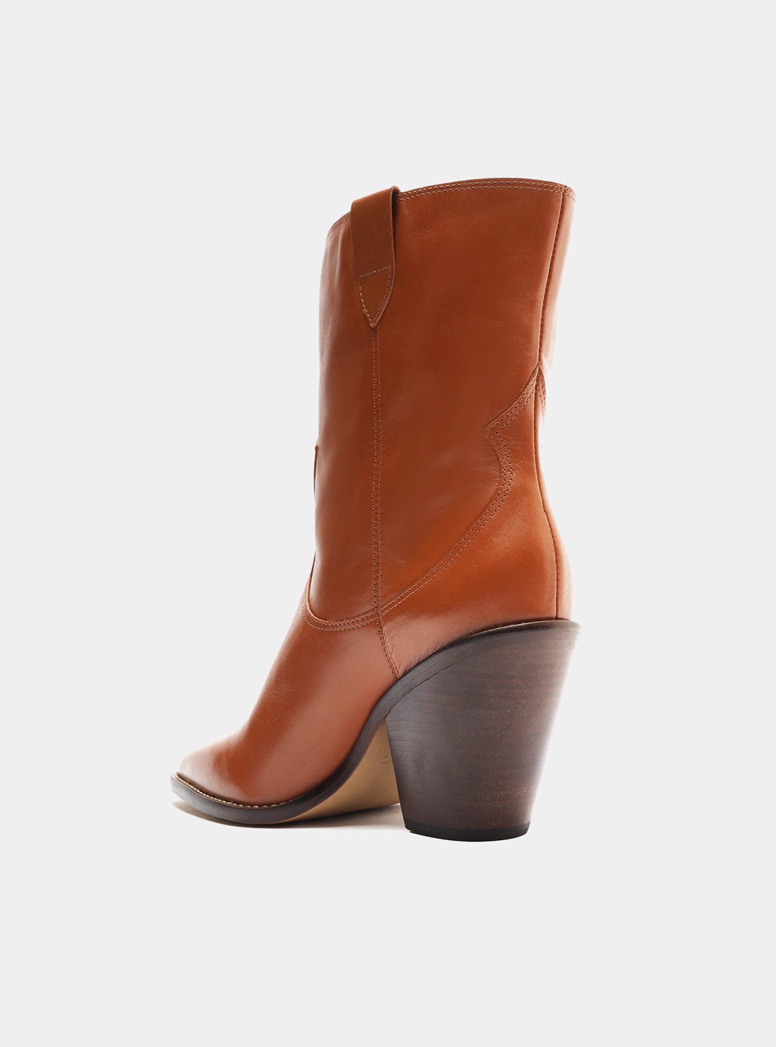 Cushioned Footbed Taylor Leather Bootie