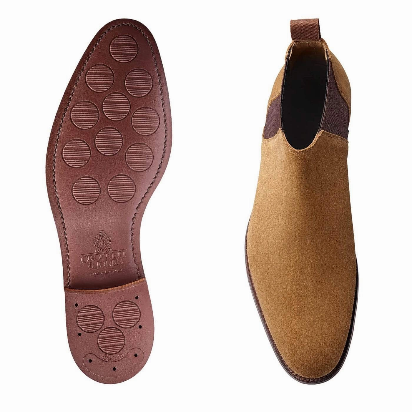 Rugged And Durable Cranleigh Camel Suede