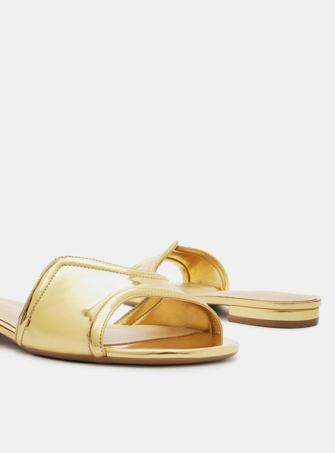 Waverly Flat Sandal Sustainable Vegan Material