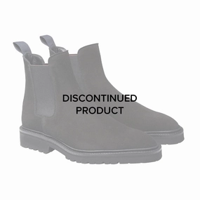 Heat   Resistant All-Purpose Footwear Poppy Black Suede