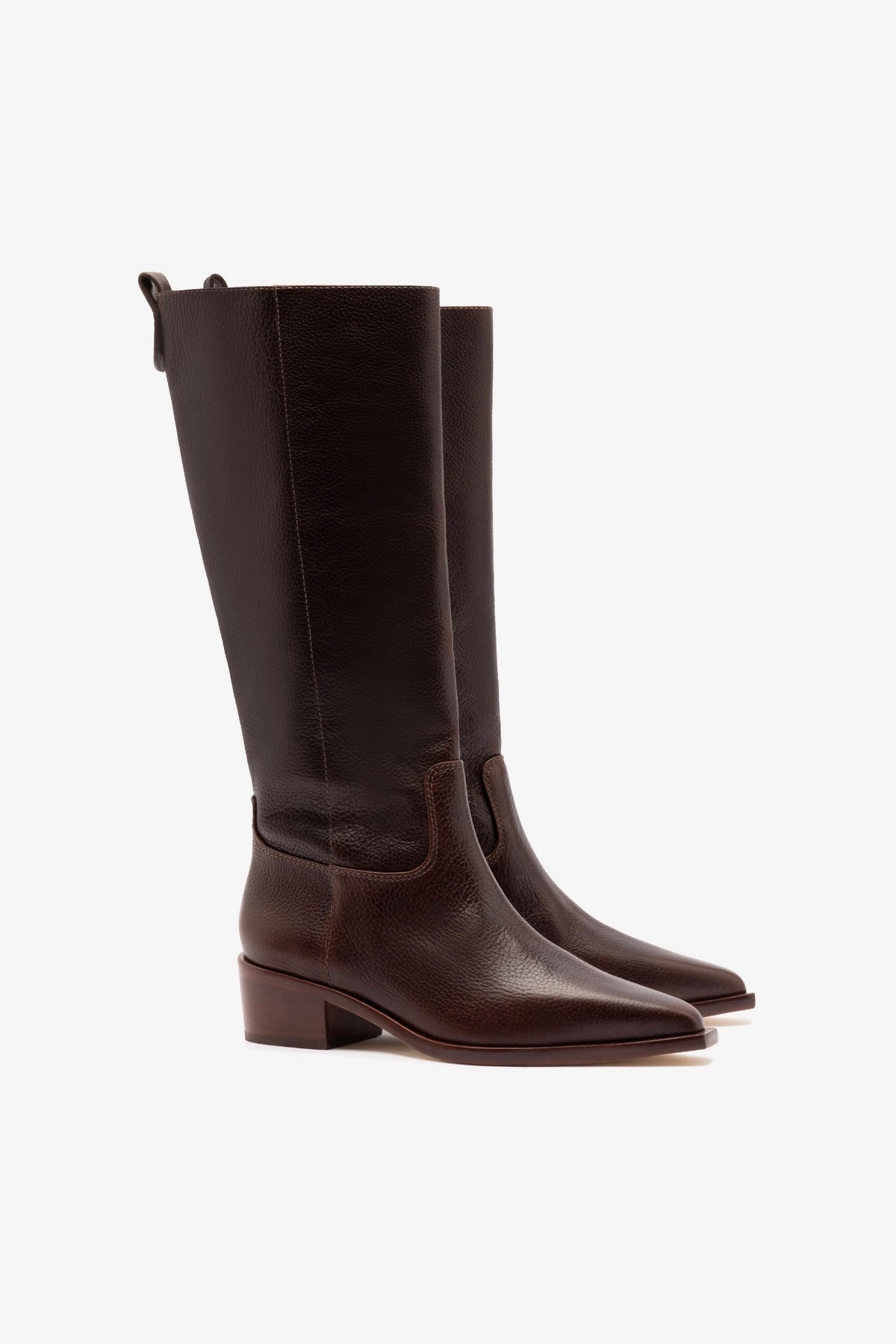 Florencia Boot In Brown Leather Trail Strong
