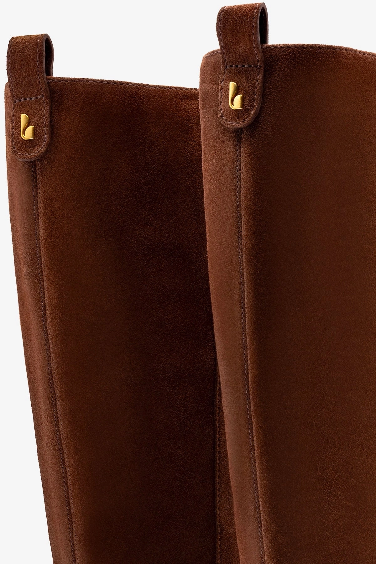 Wide Path Florencia Boot In Burnt Umber Suede