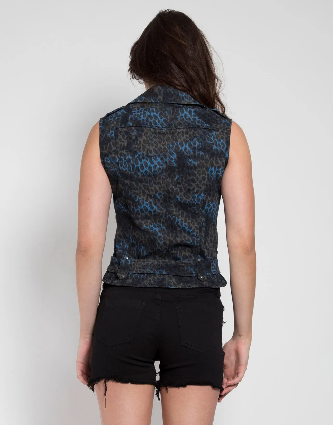 NIGHT RIDER MOTO VEST HighCollar Design