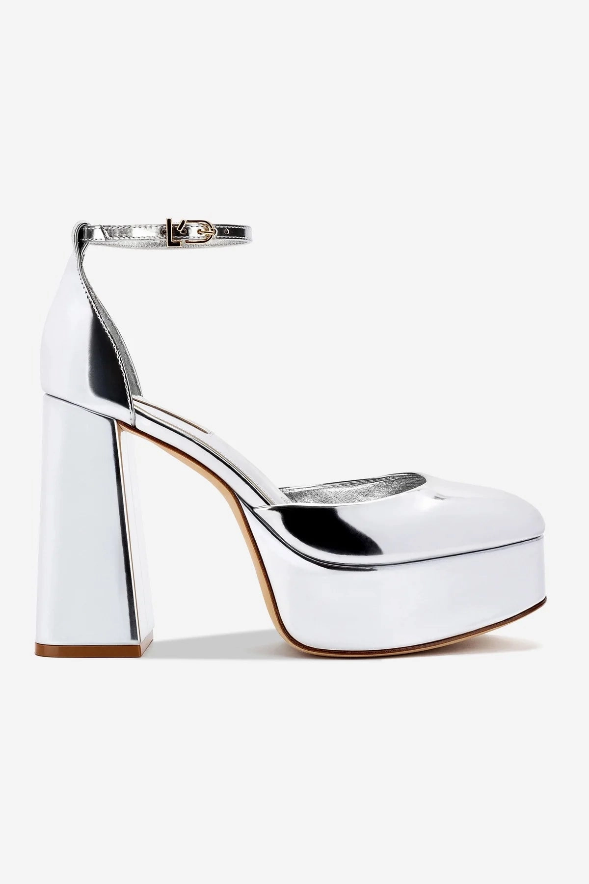 Future Walk River Cross Ari Pump In Silver Specchio