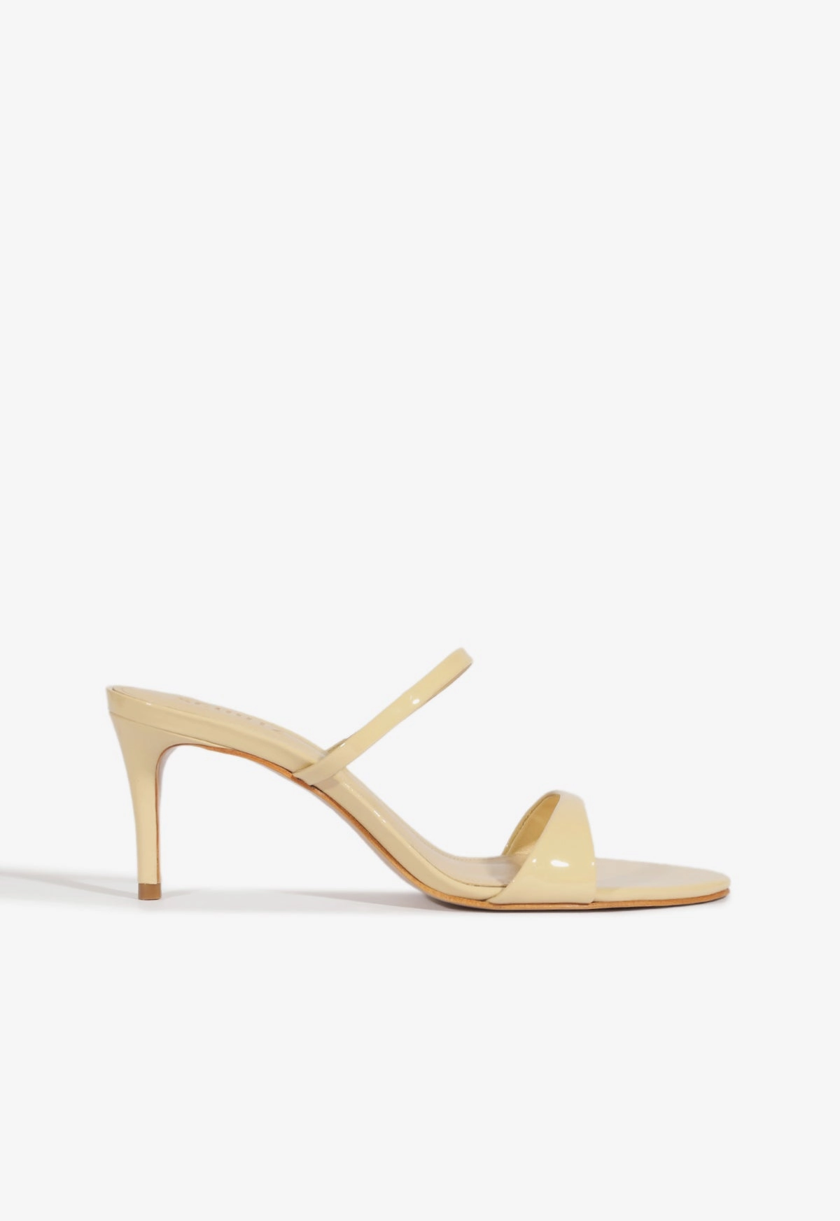 Jessica Mid Mule Patent Sandal Zen Step