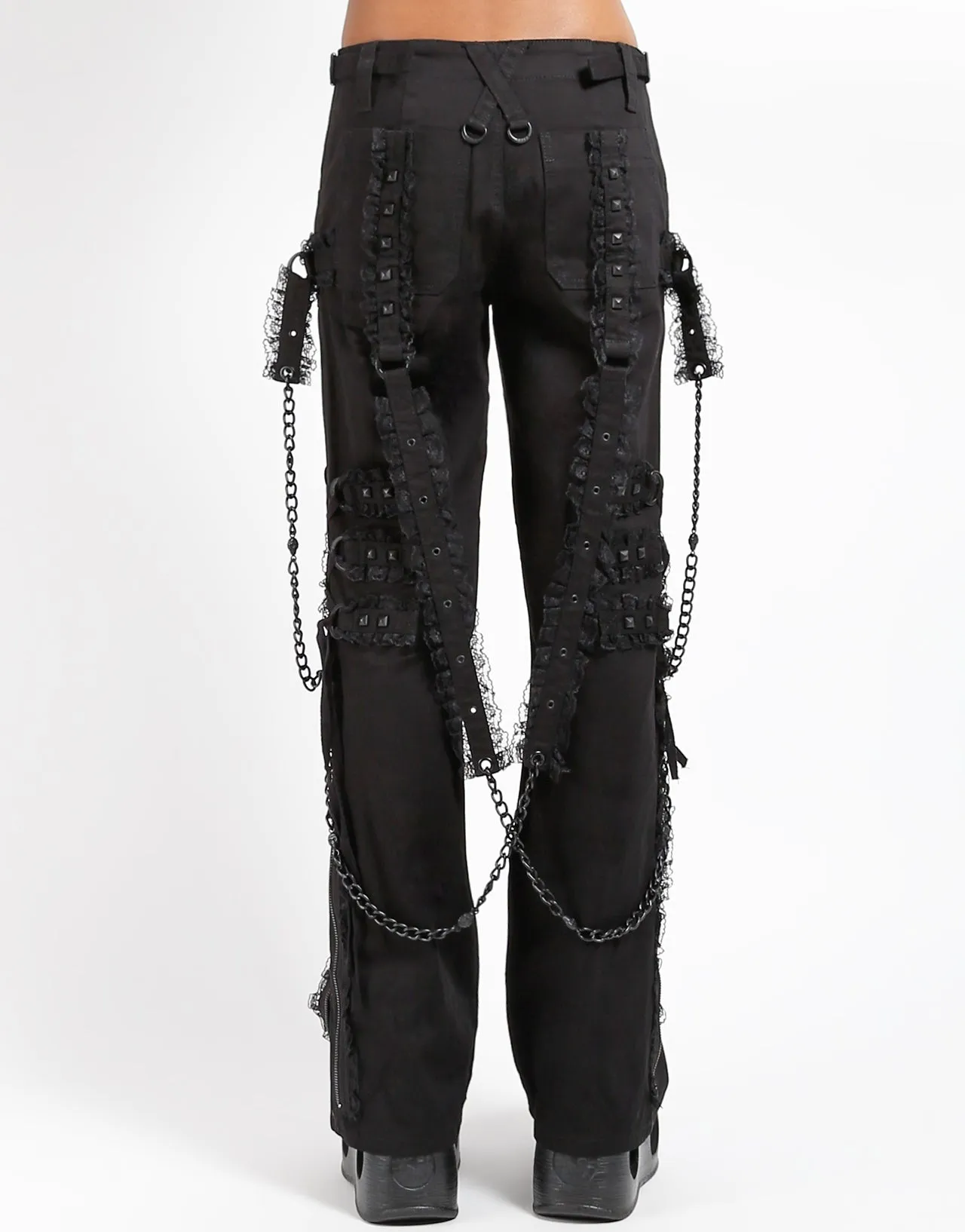 Sport Comfort MIDNIGHT DARK STREET CHAIN PANT BLACK