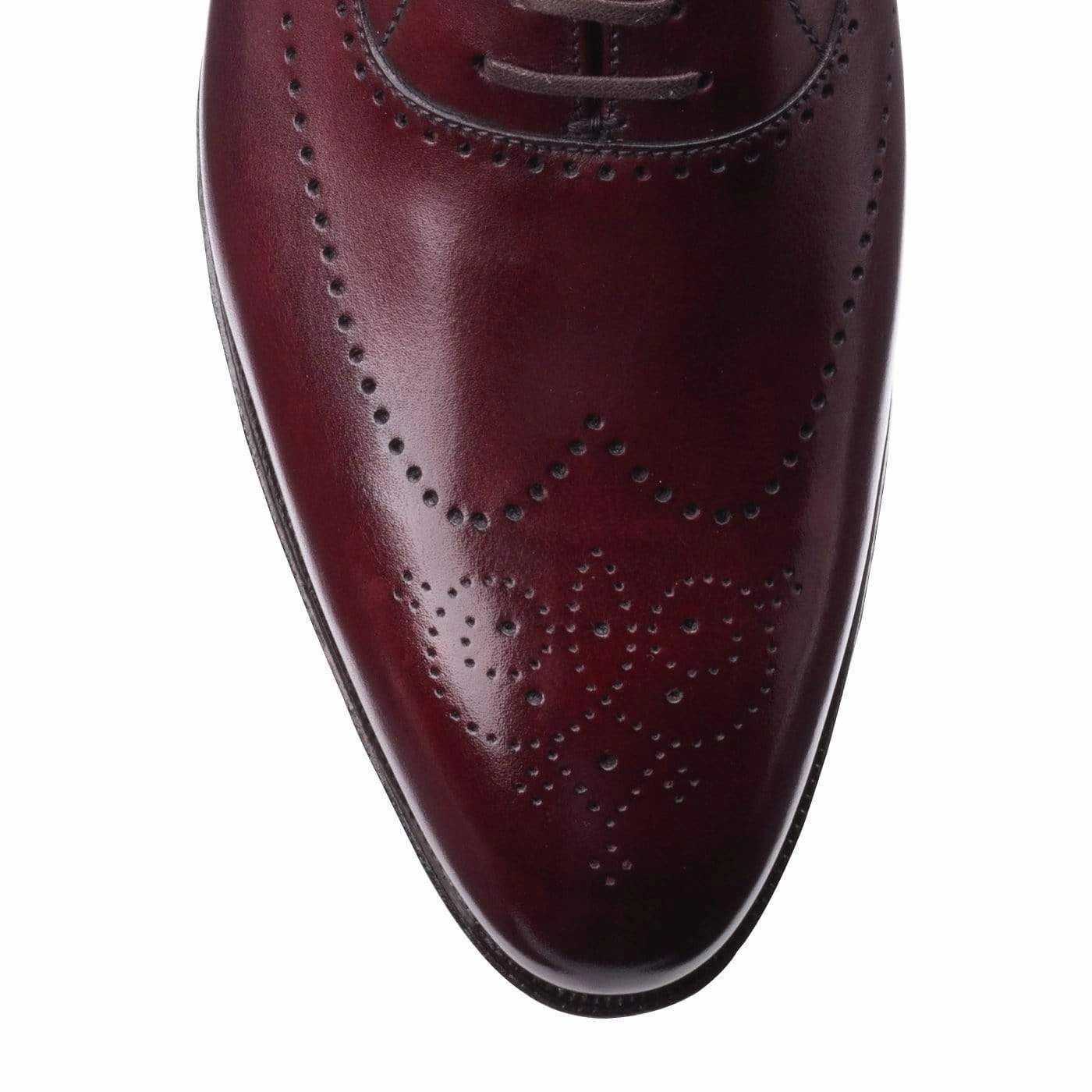 Weybridge Burgundy Antique Calf Smooth Form Understated Styler