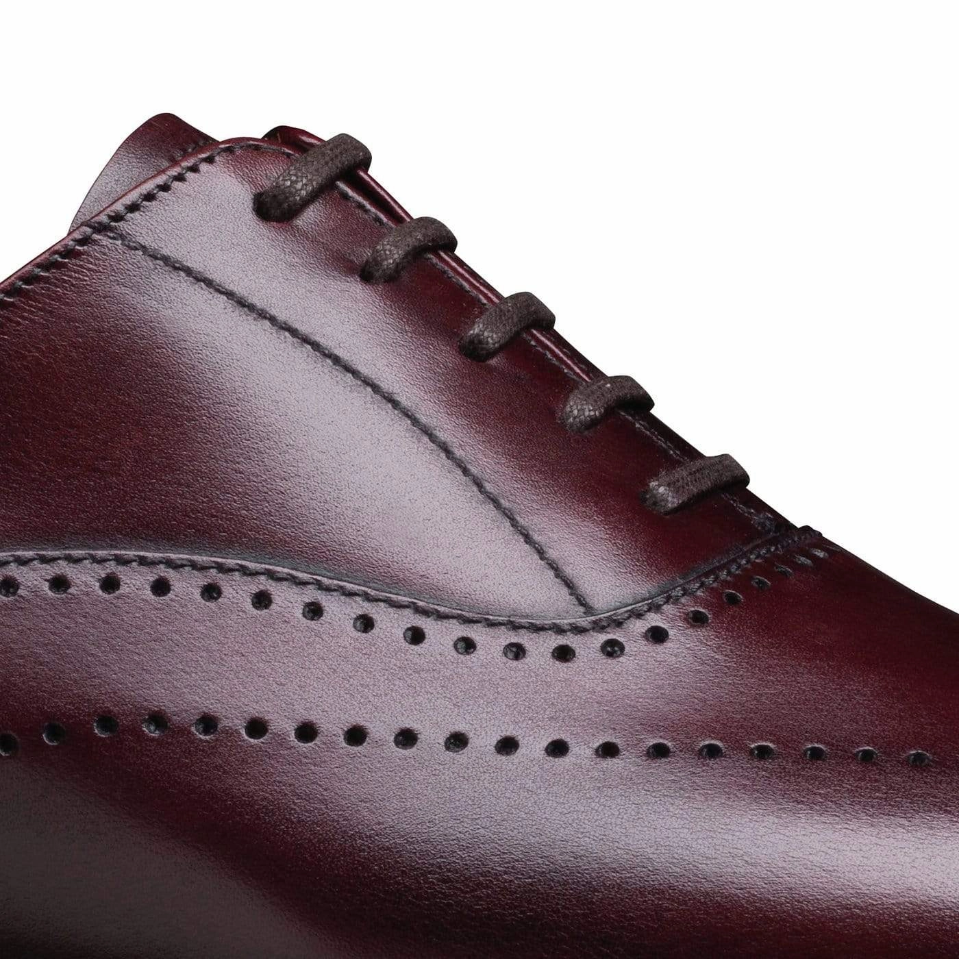 Weybridge Burgundy Antique Calf Comfortable Insole