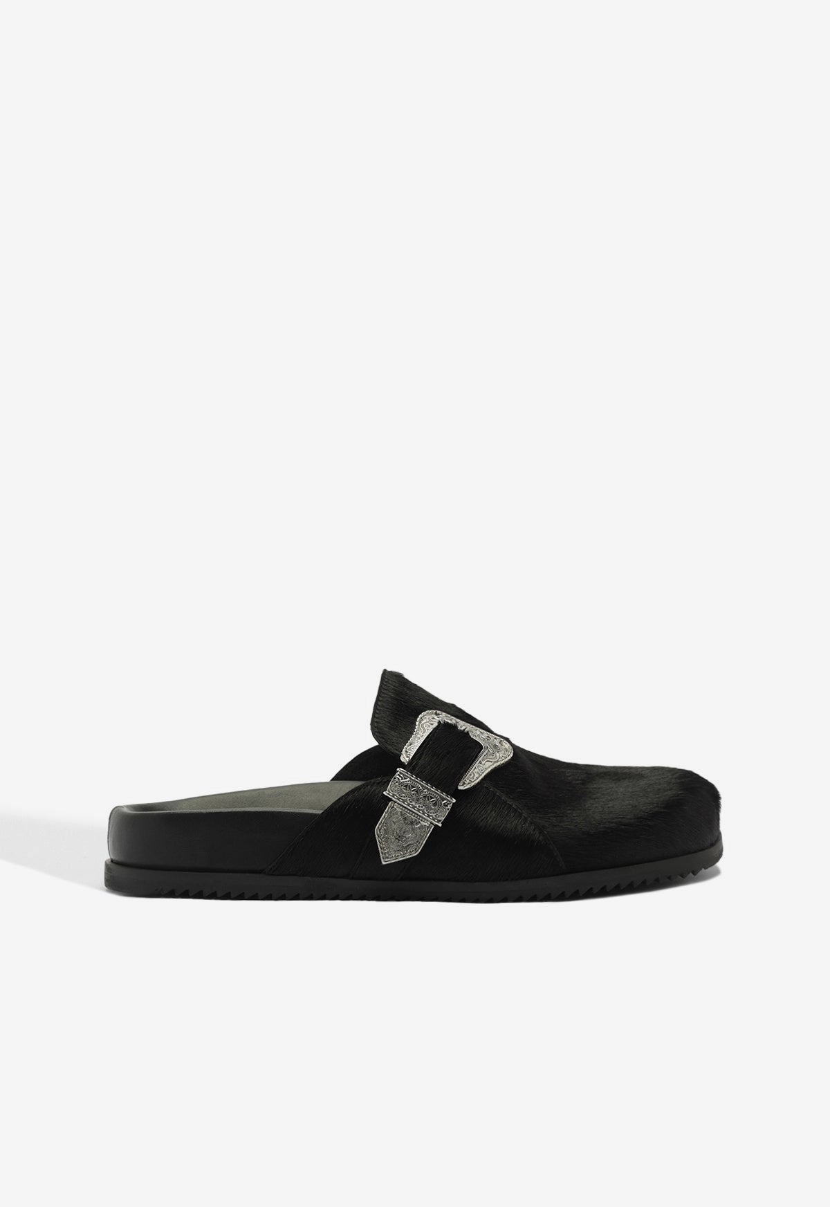 Eco Friendly Construction Grace Calf Hair Clog