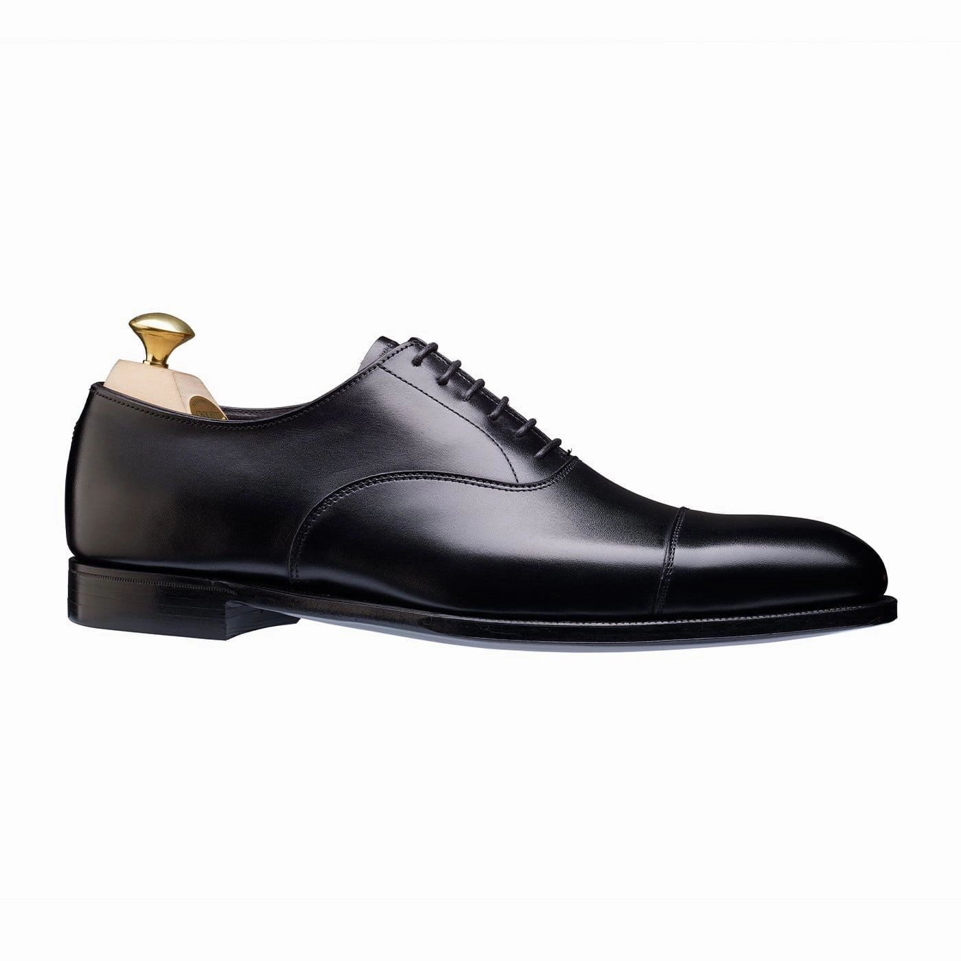 Trendy Slip On All Season Oxfords Lonsdale Black Calf
