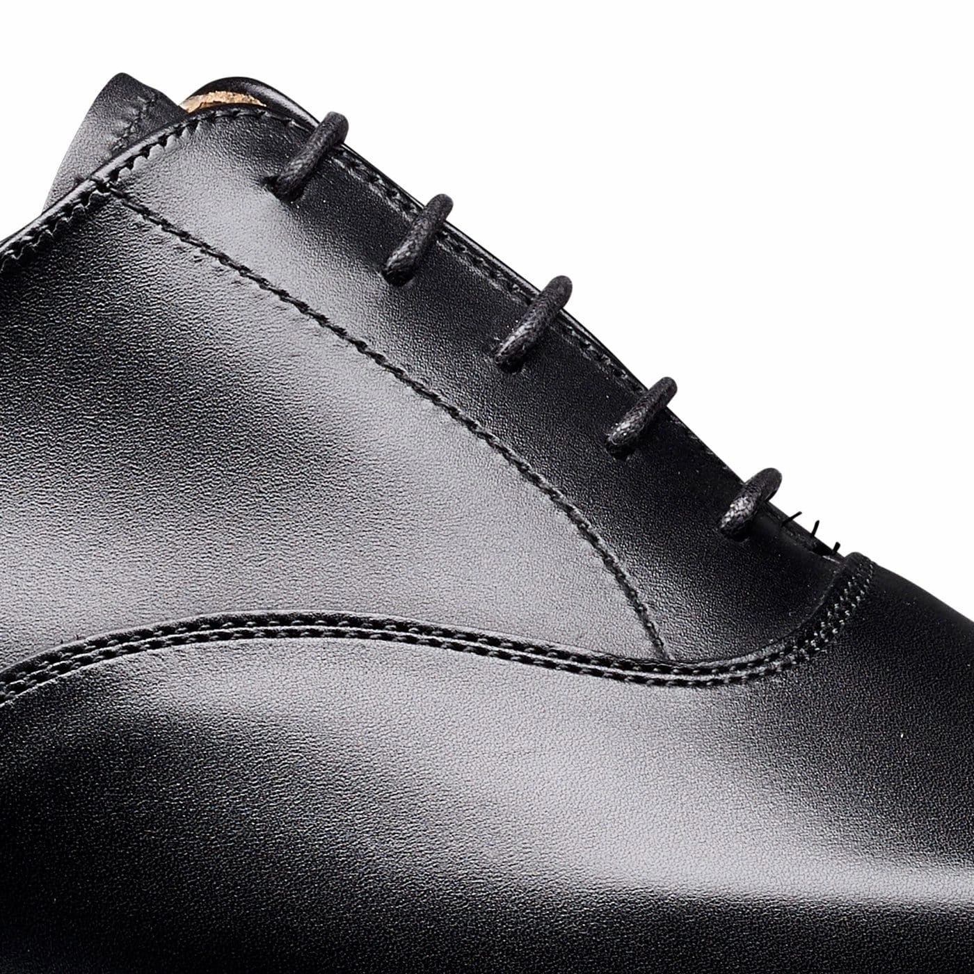 Hallam Black Calf (City Sole) Balanced Structure Style Enthusiast