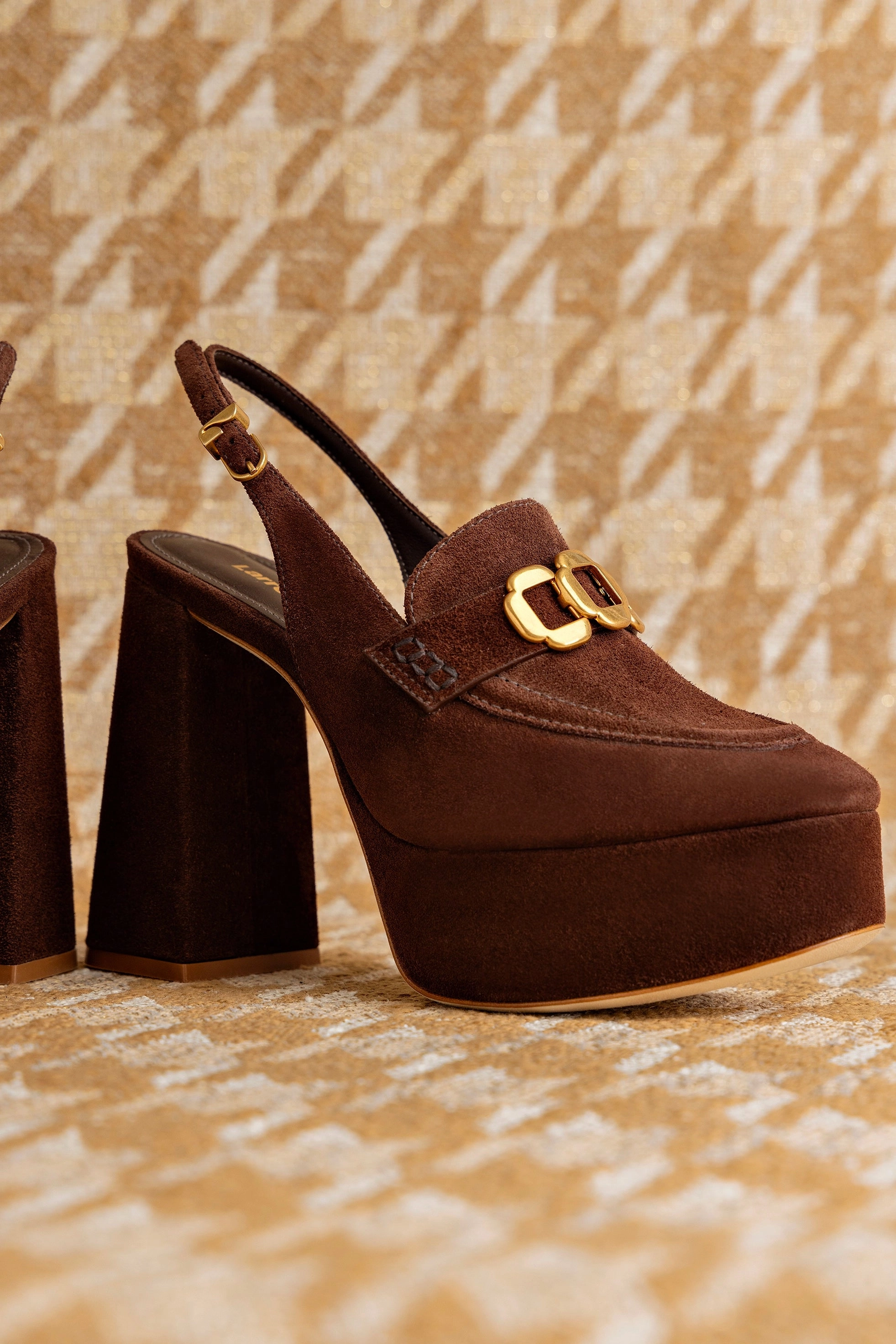 Supportive Core Weekend Warriors Step Tall Harrington Loafer Hi In Brown Suede