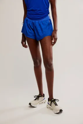 Relaxed Hoodie Cool Fabric Free People Movement Carpe Diem Short in Electric Shock Blue