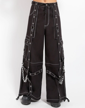 Chilly Day Ready FREEDOM PANT WHITE STITCH