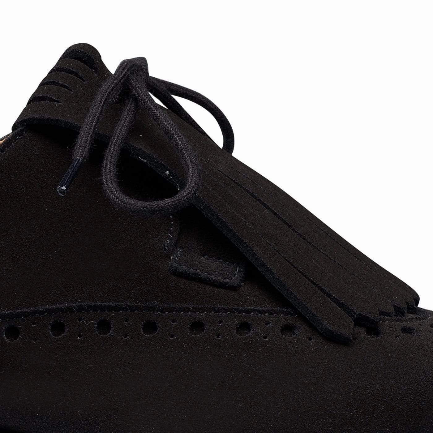 Jessica Black Calf Suede All Day Beach Walk