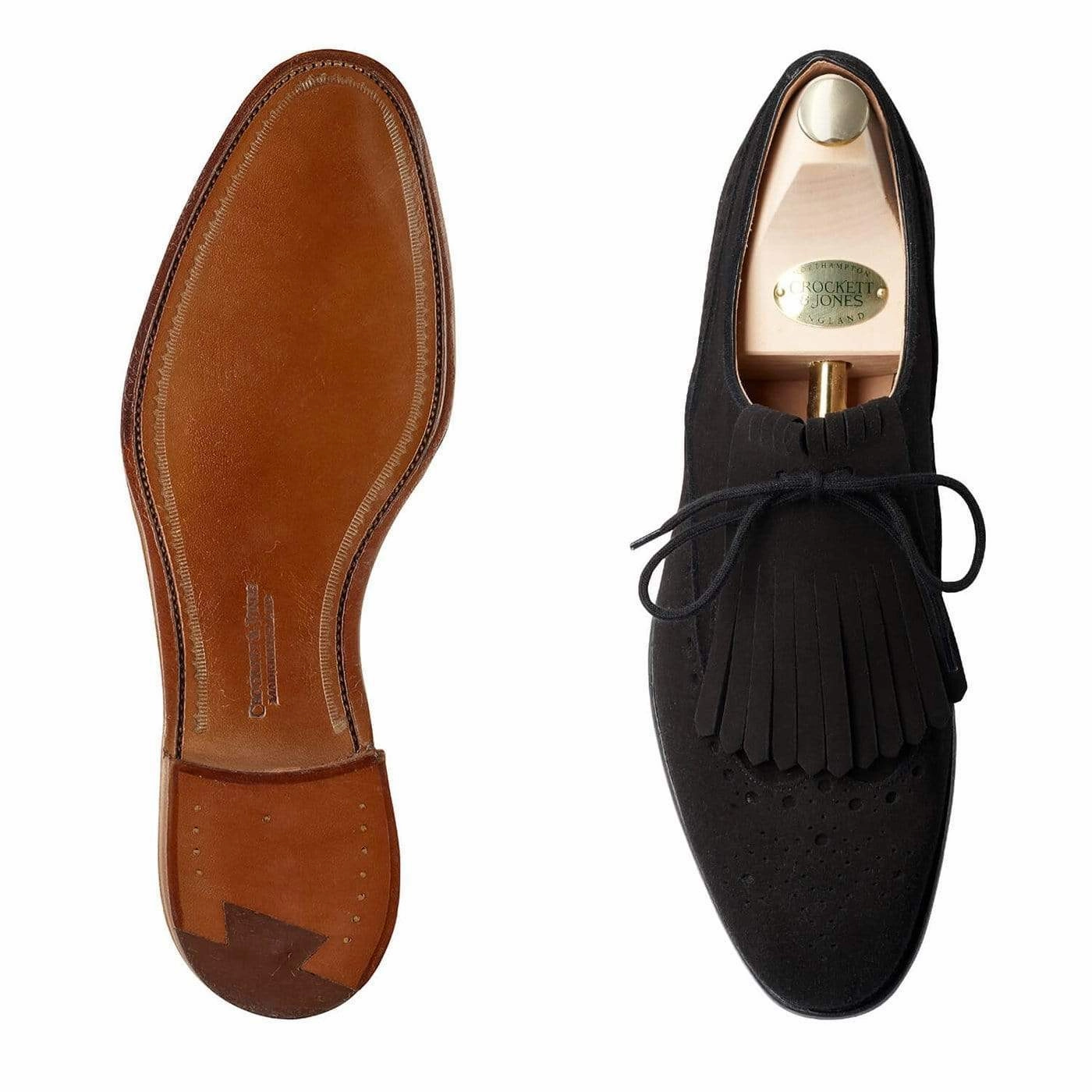 Path Free Arch Support Daily Walk Jessica Black Calf Suede