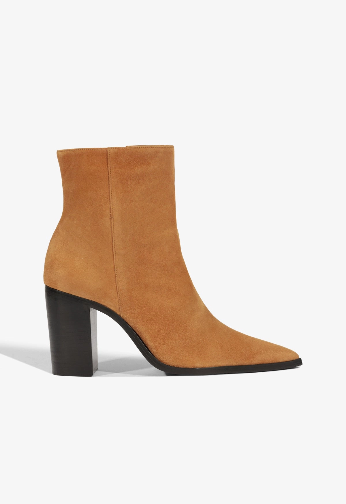 Foot Support Mikki Block Suede Bootie