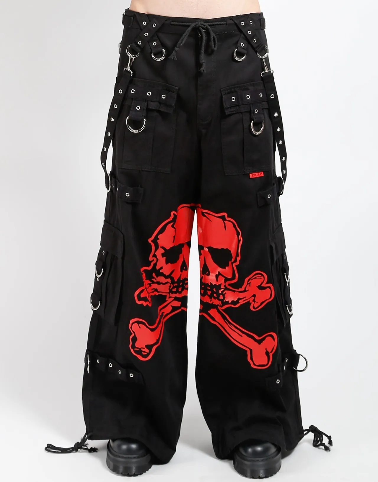 MEGA SKULL PANT RED Cozy and Relaxed Fit Comfort