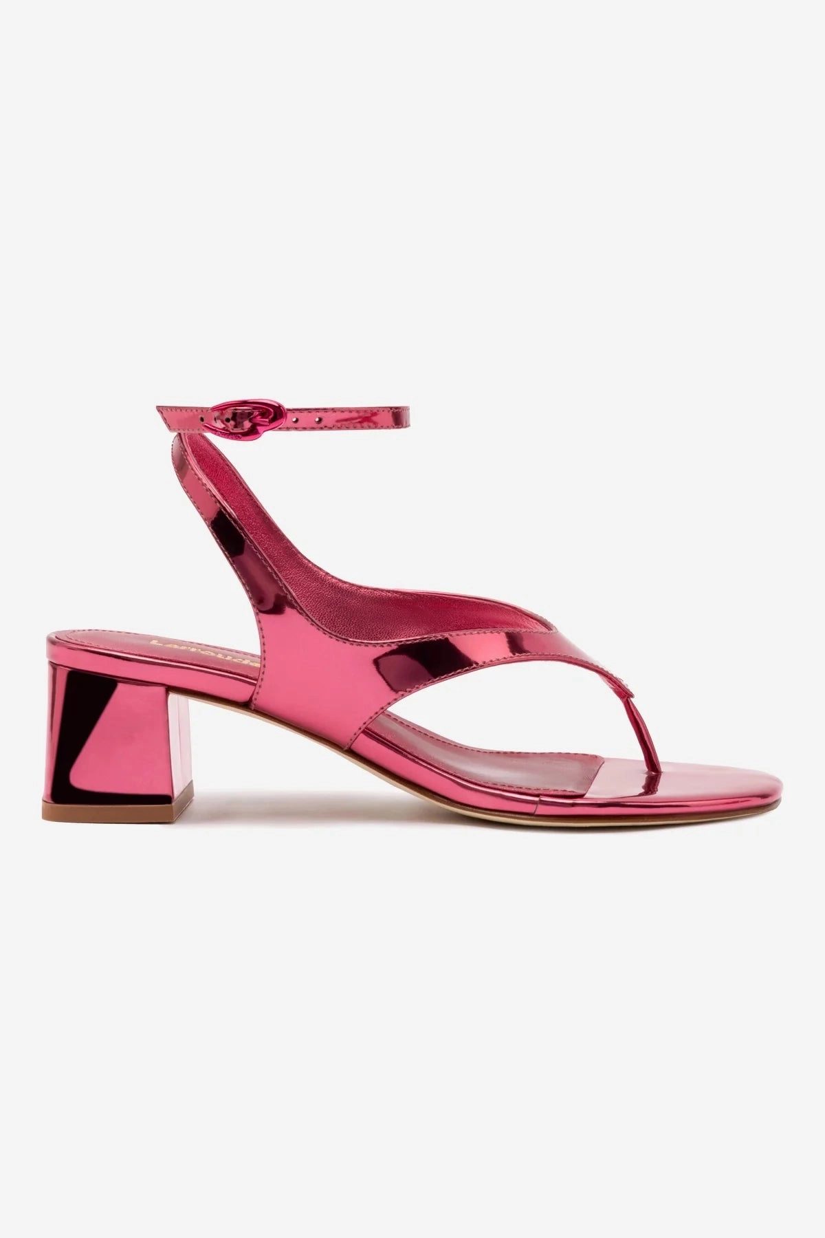 Gaia Block Sandal In French Rose Specchio Chic Cool Fashion Edge