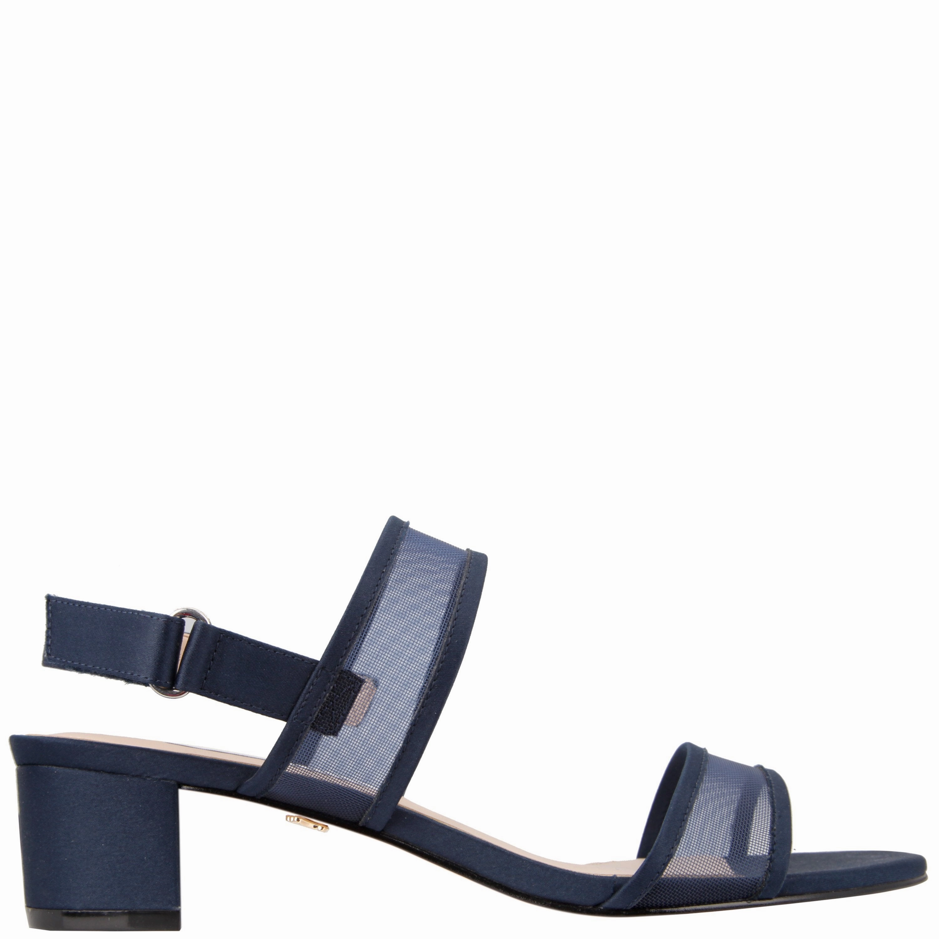 Kind Glow GANICE-NEW NAVY LUSTER SATIN NAVY MESH