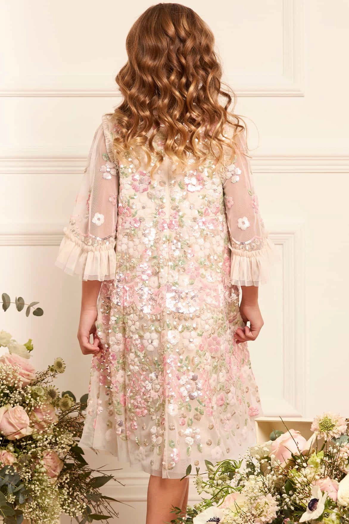 Reinforced Seams Garden Delight Kids Dress